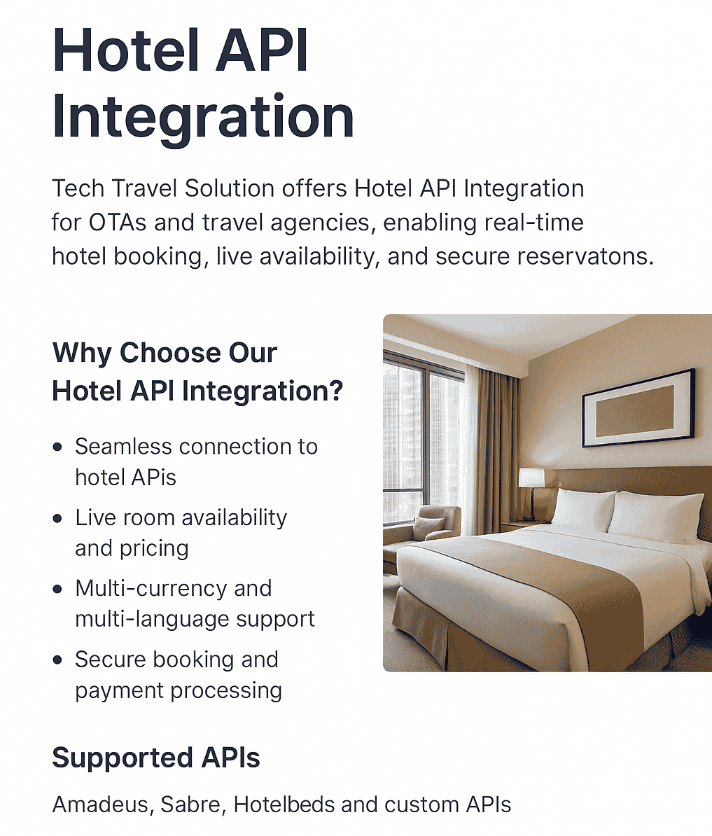 Hotel API Integration
